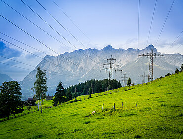 Strommast - Mühlbach am Hochkönig in Bischofshofen, Salzburg