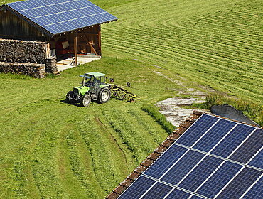 Solaranlagen und Landwirtschaft