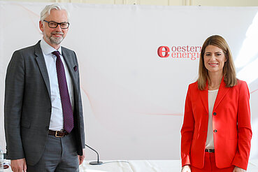 Präsident Mag. Dr. Michael Strugl, MBA und Generalsekretärin Dr. Barbara Schmidt